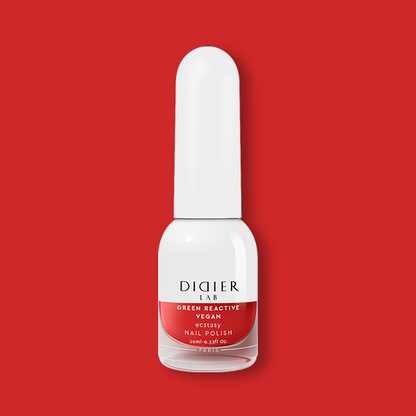 Green Reactive Vegan Nail Polish, Didier Lab, Ecstasy, 10 ml
