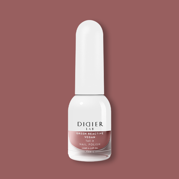 Green Reactive Vegan Nail Polish, Didier Lab, Tell It, 10 ml