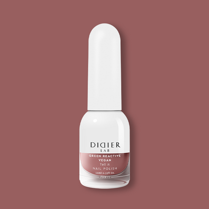 Green Reactive Vegan Nail Polish, Didier Lab, Tell It, 10 ml