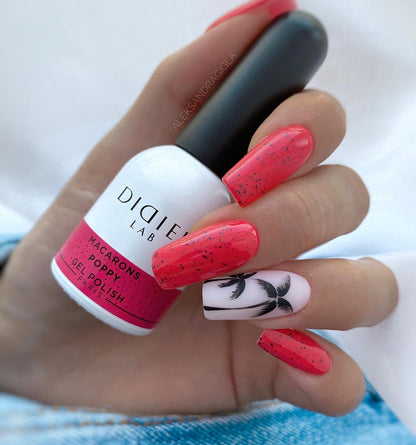 Macarons Gel Polish Didier Lab 'Poppy' - LABORATOIRES DIDIER