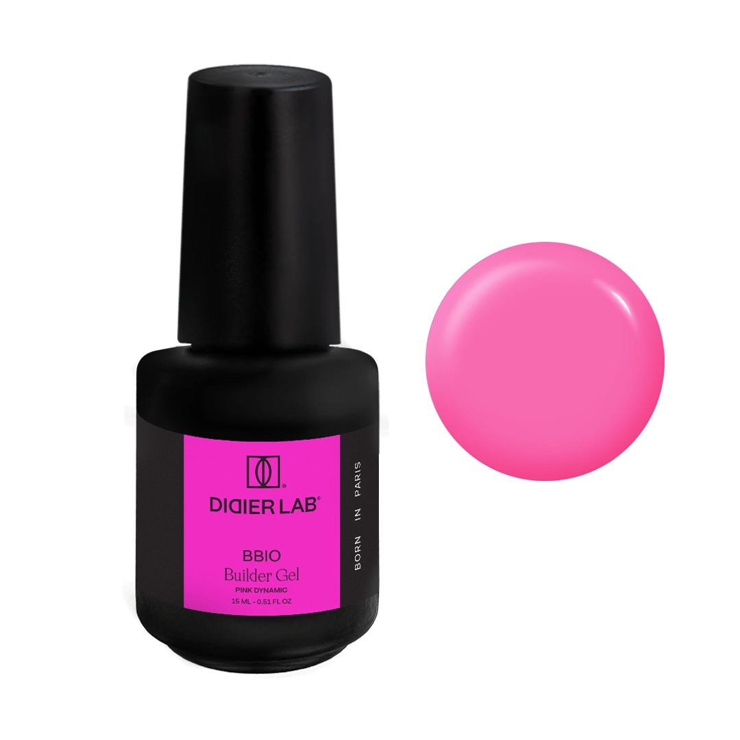 Builder Gel BBIO, Didier Lab, Pink Dynamic, HEMA and TPO free, 15ml