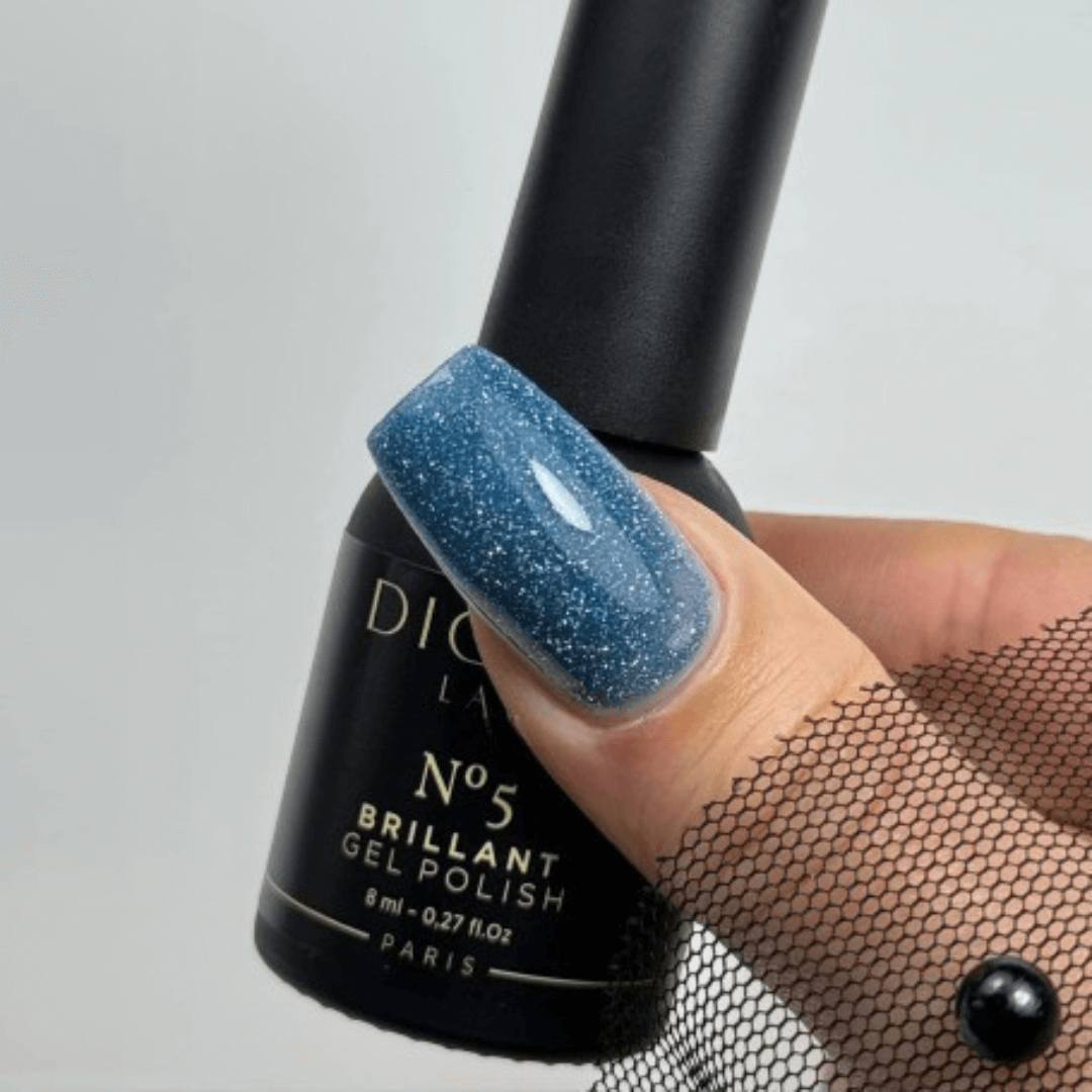 Gel Polish Brillant NEON, Didier Lab, No. 5, HEMA and TPO free, 8 ml