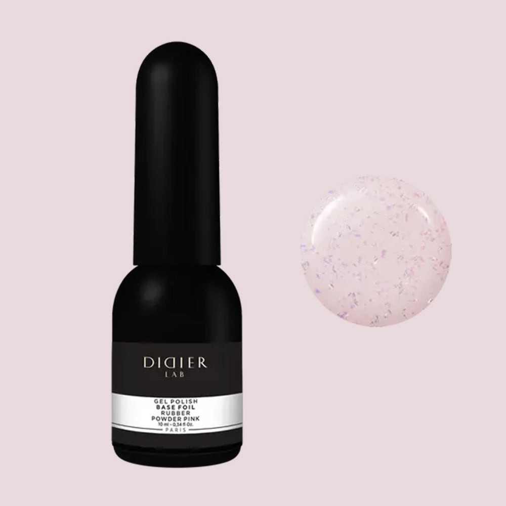 Gel Polish Rubber Base Foil, Powder Pink, TPO free, 10 ml