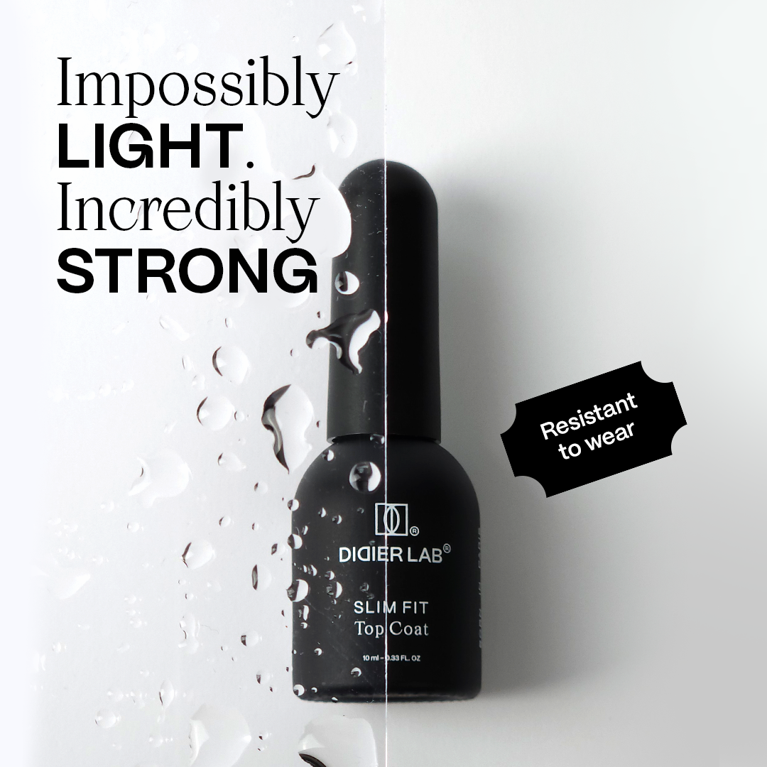 Top coat no wipe, Didier lab, Slim Fit, HEMA and TPO free, 10ml
