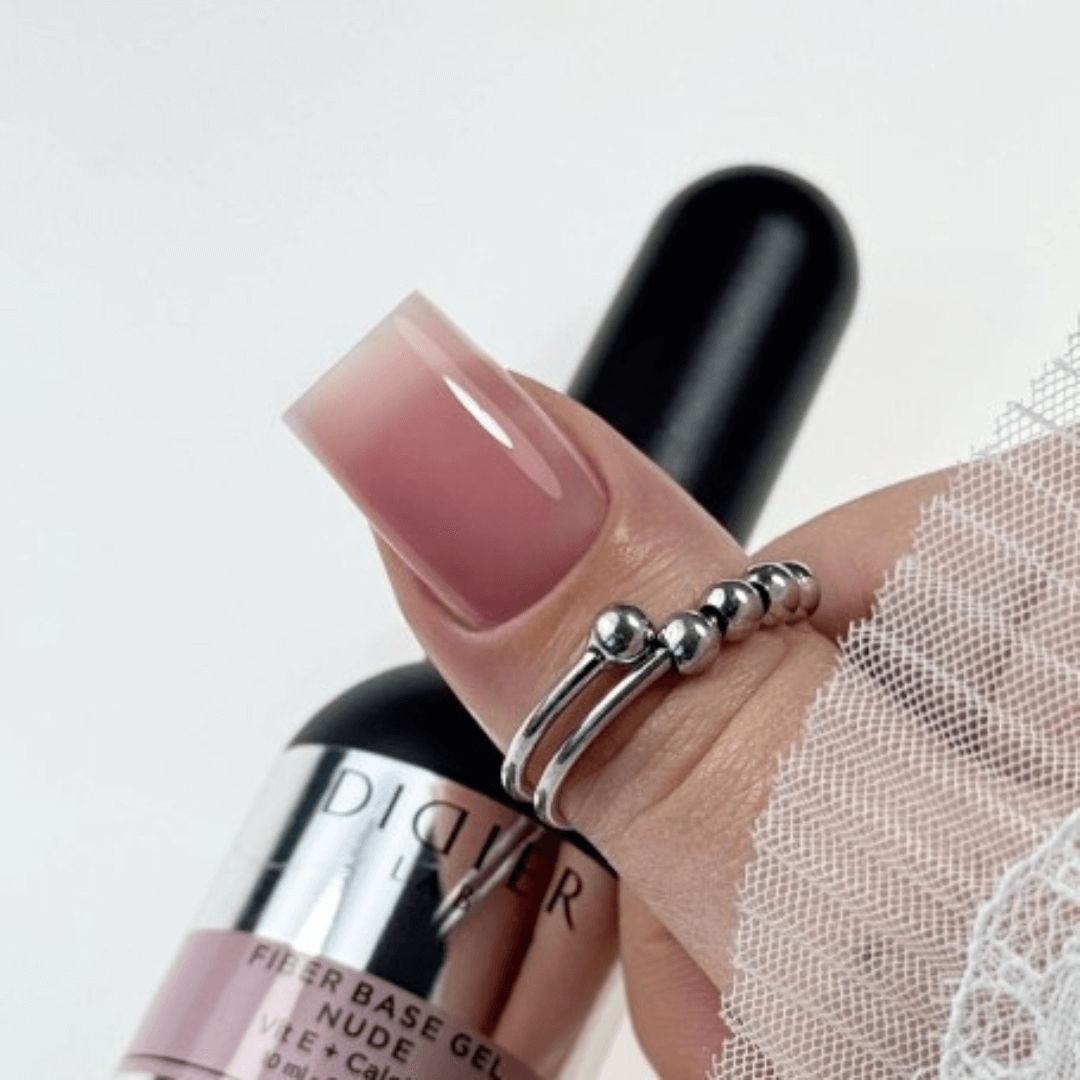 Fiber Base Coat, Didier Lab, Nude, HEMA and TPO Free, 10 ml