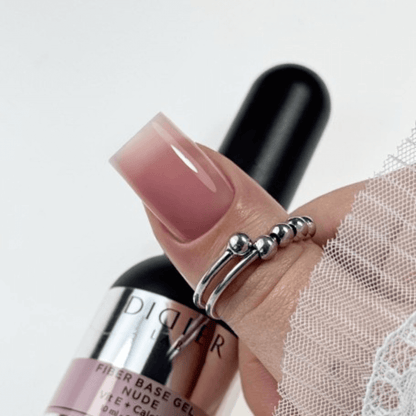 Fiber Base Coat, Didier Lab, Nude, HEMA and TPO Free, 10 ml