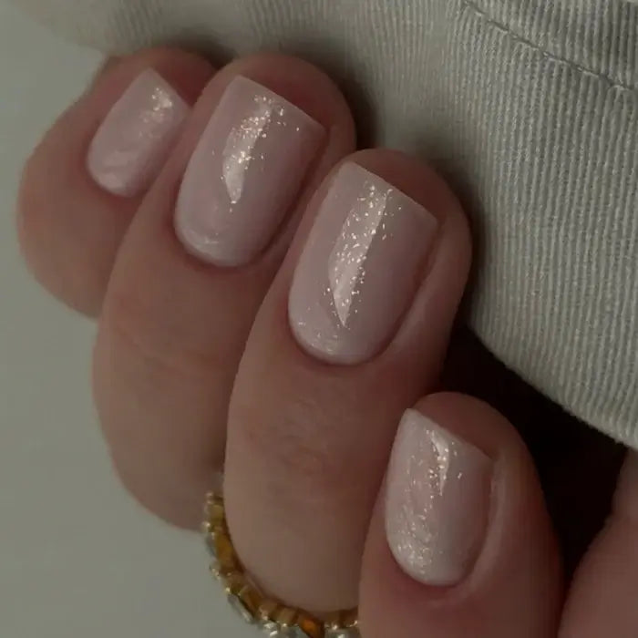 Gel polish Didier Lab, Glitter Top coat, gold, 10 ml