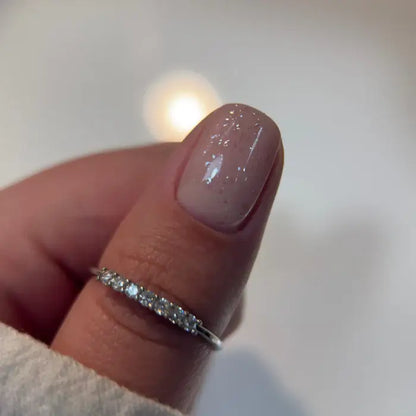 Gel polish Didier Lab, Glitter Top coat, silver, 10 ml