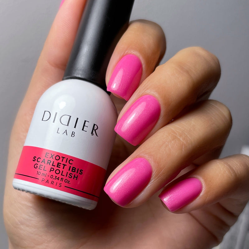 "DIDIER LAB" GEL POLISH "EXOTIC", SCARLET IBIS