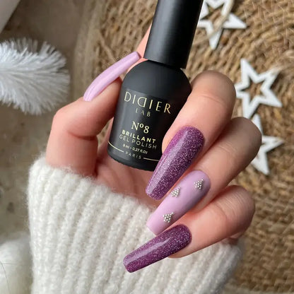 Gel Polish Brillant, Didier Lab, No. 8, HEMA and TPO free, 8 ml