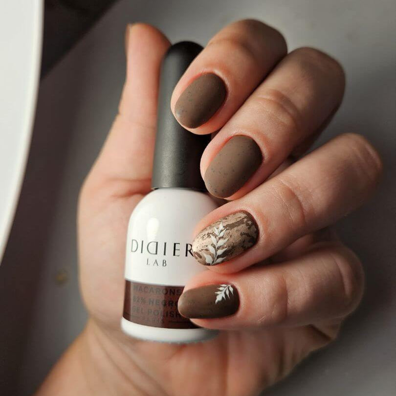 Gel polish "Didier Lab", Macarons,  82% Negro
