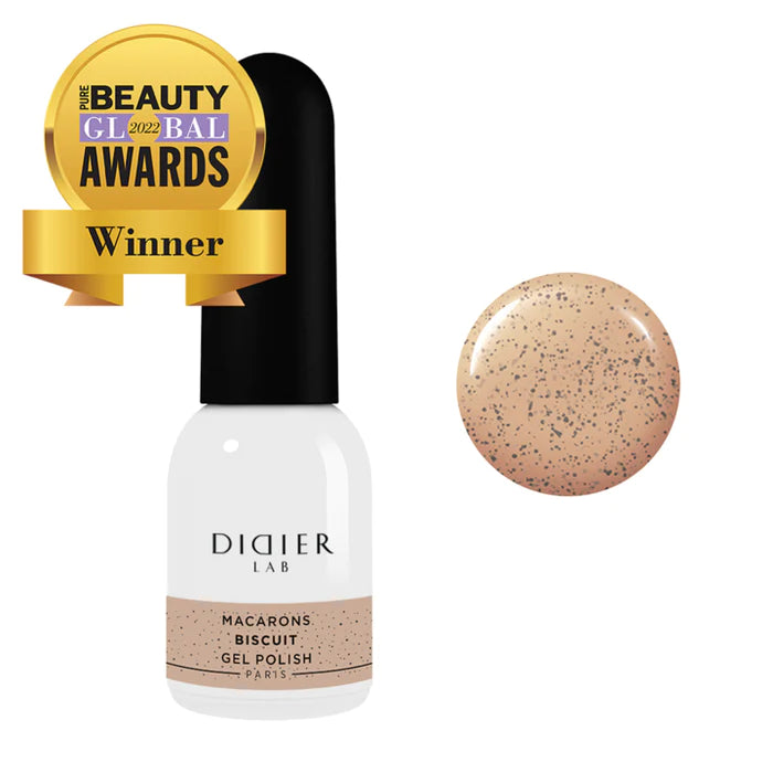 Gel Polish Macarons, Didier Lab, Biscuit