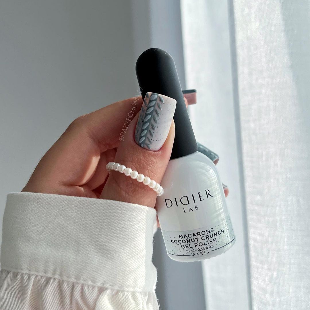 Gel polish "Didier Lab", Macarons,  Coconut Crunch