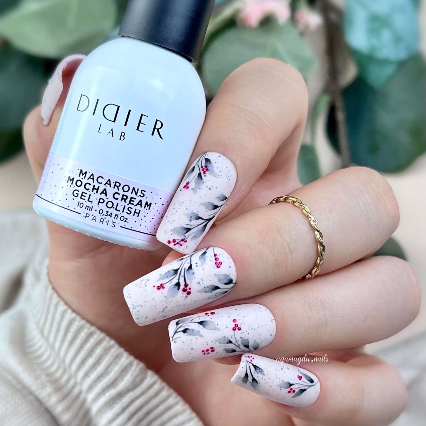 Gel Polish Macarons, Didier Lab, Mocha Cream