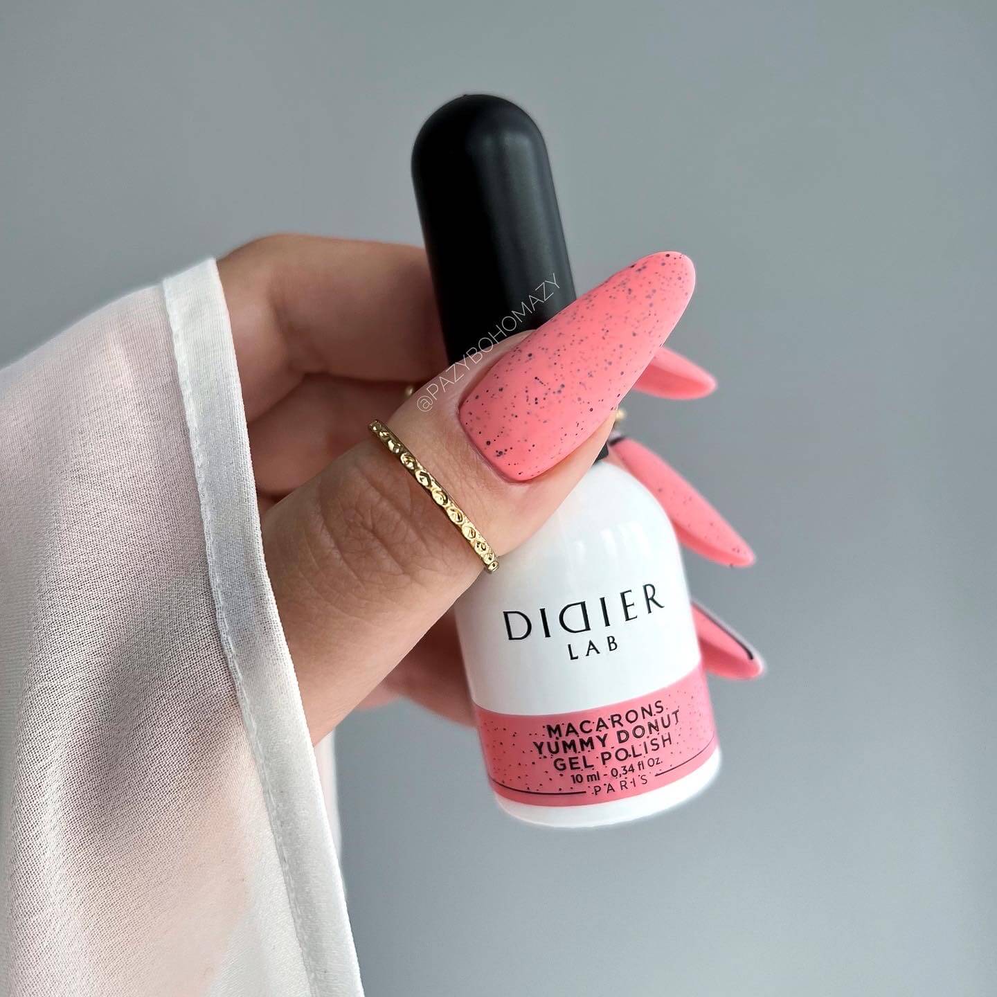 Gel Polish Macarons, Didier Lab, Yummy Donut