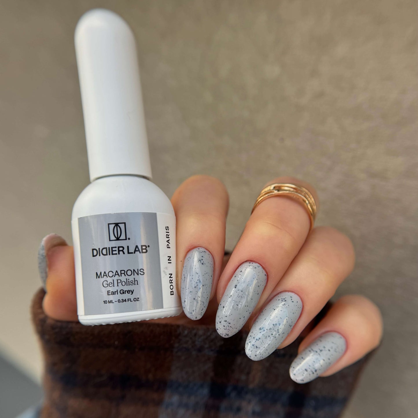 Gel polish "Didier Lab", Macarons, Earl Grey