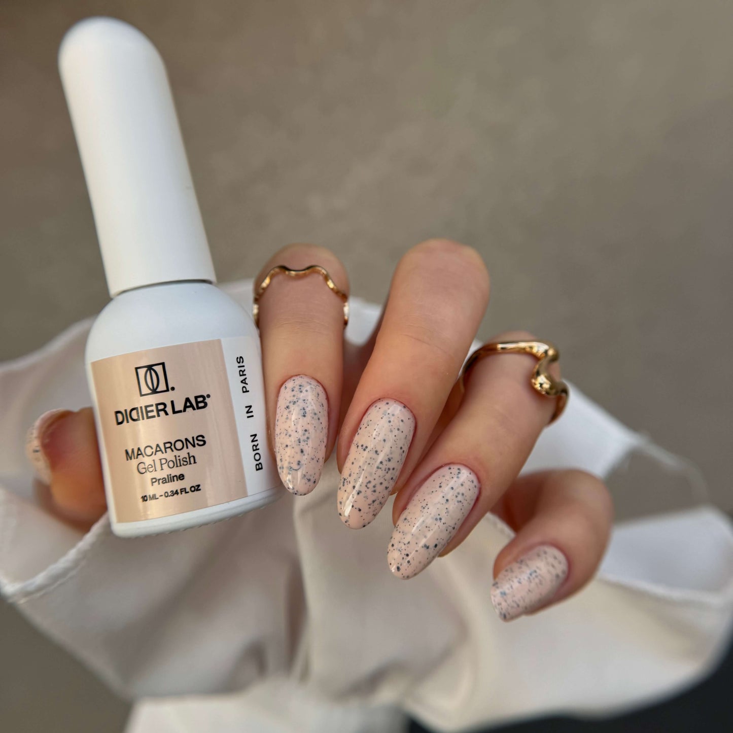 Macarons Gel Polish Didier Lab 'Praline'