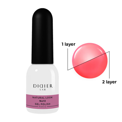 Gel Polish "Didier Lab", Natural Look, No.13