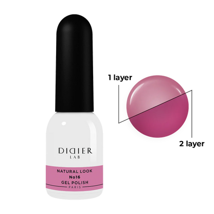 Gel Polish "Didier Lab", Natural Look, No.16