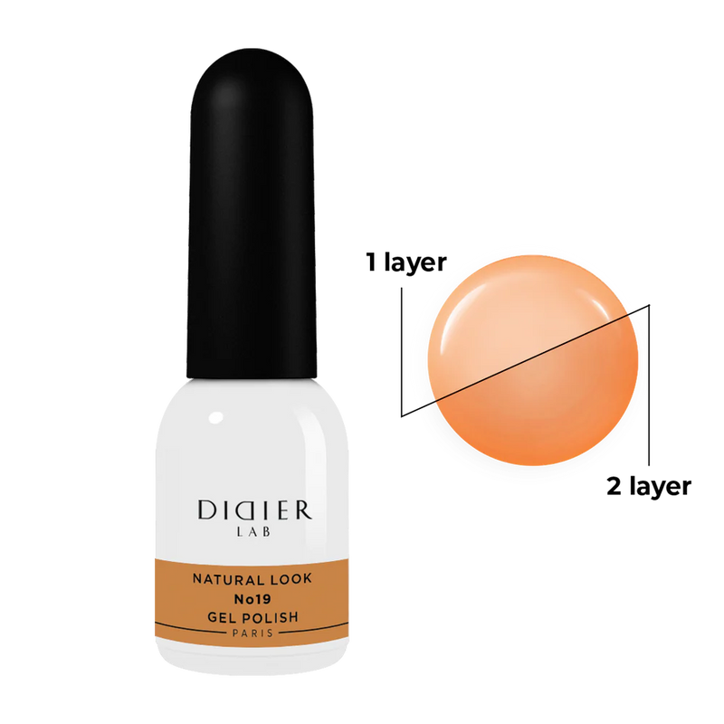 Gel Polish Natural look, Didier Lab, No. 19