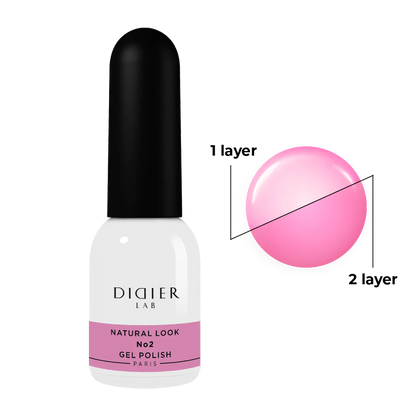 Gel Polish Natural look, Didier Lab, No. 2