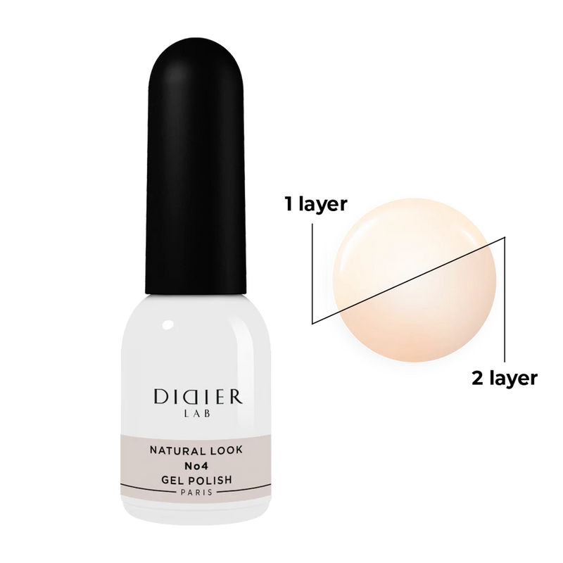 Gel Polish "Didier Lab", Natural Look, No.4