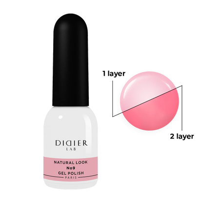 Gel Polish "Didier Lab", Natural Look, No.9