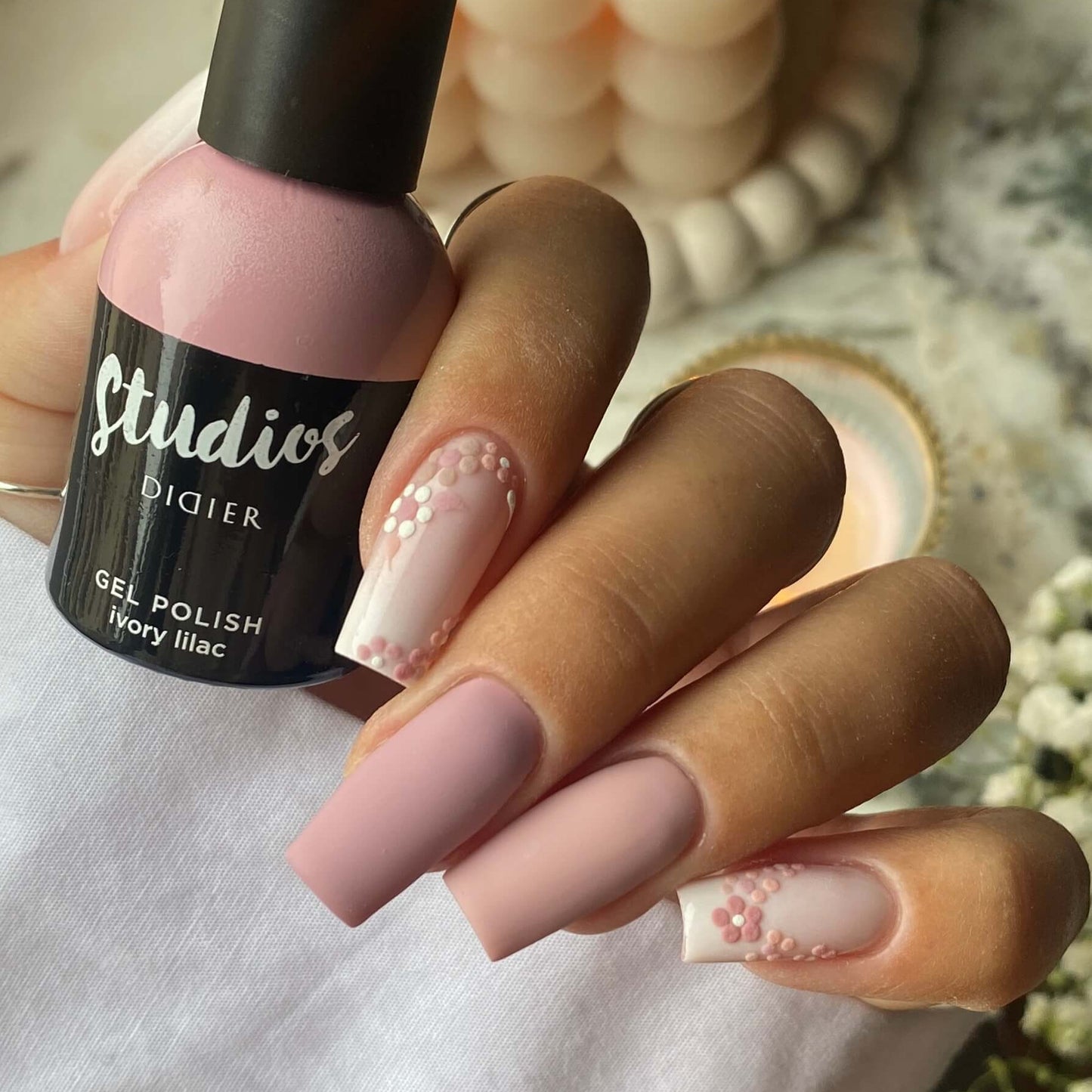 Gel Polish Studios Didier Lab, Ivory Lilac, TPO free, 8 ml