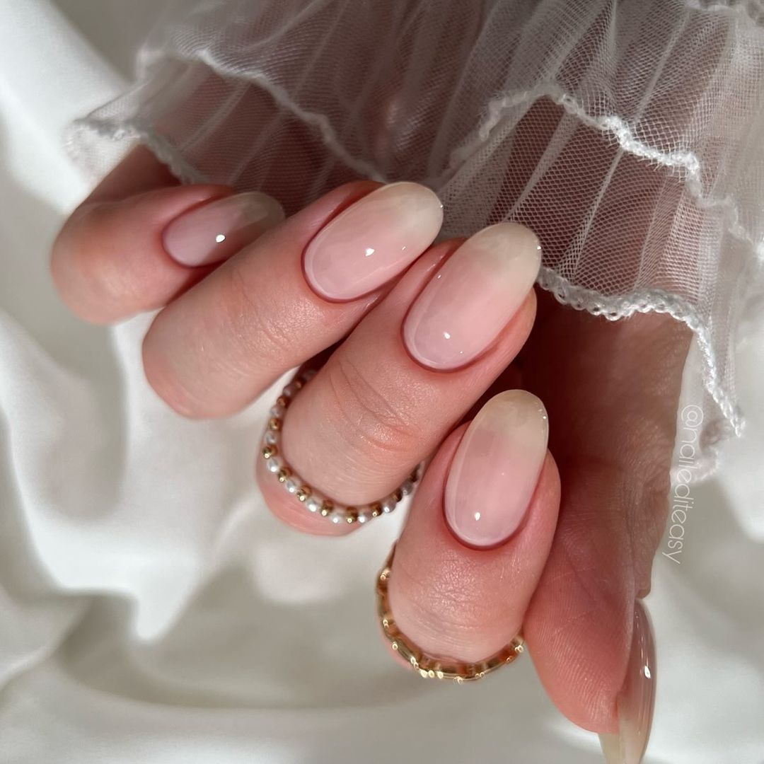 Gel Polish Rubber Base Coat, Natural 10 ml