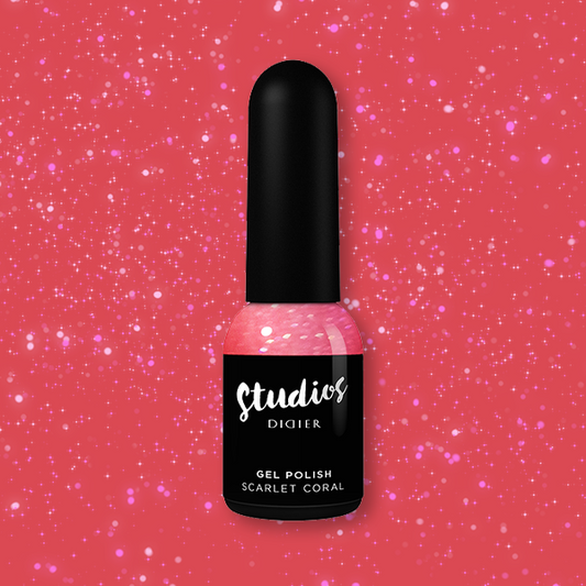 Gel polish Studios, Scarlet Coral, TPO free, 8ml