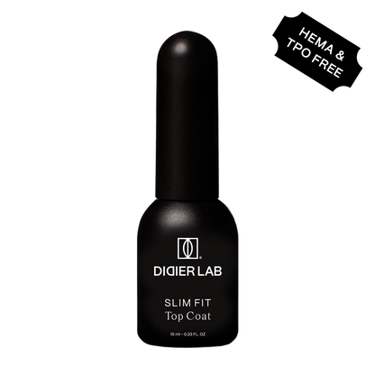 Top coat no wipe, Didier lab, Slim Fit, HEMA and TPO free, 10ml