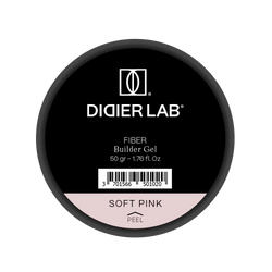 Fiber Builder Gel Didier Lab, Soft Pink, 50g