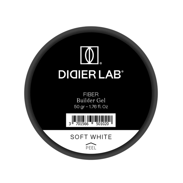 Fiber Builder Gel Didier Lab, Soft White, 50g