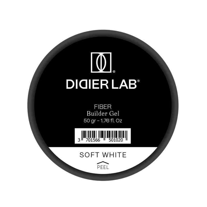 Fiber Builder Gel Didier Lab, Soft White, 50g