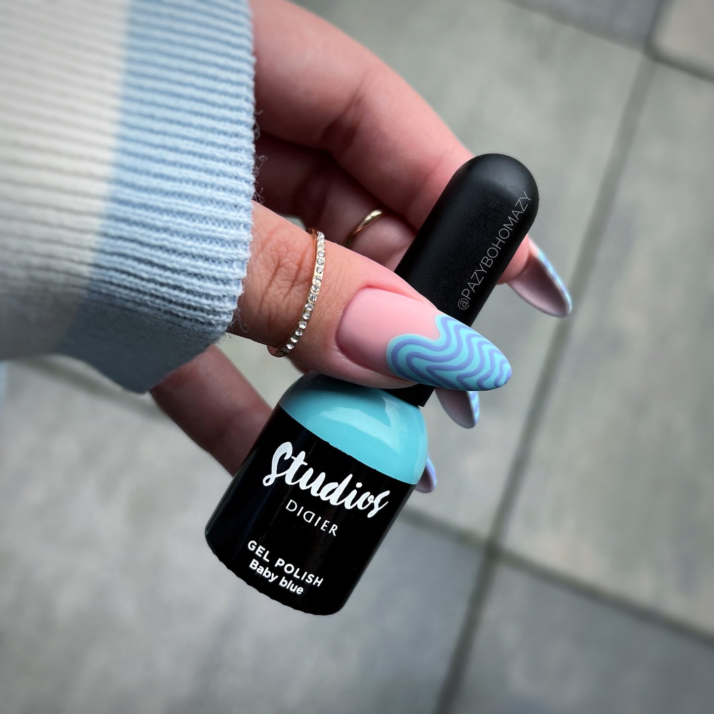 Gel polish Studios Didier Lab, Baby Blue, TPO free, 8ml