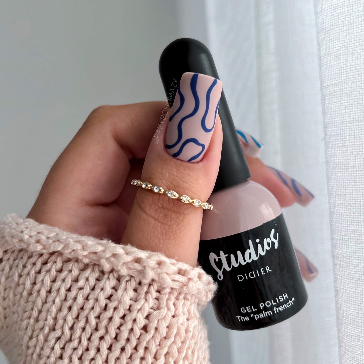 Gel polish Studios, Palm French, TPO free, 8ml
