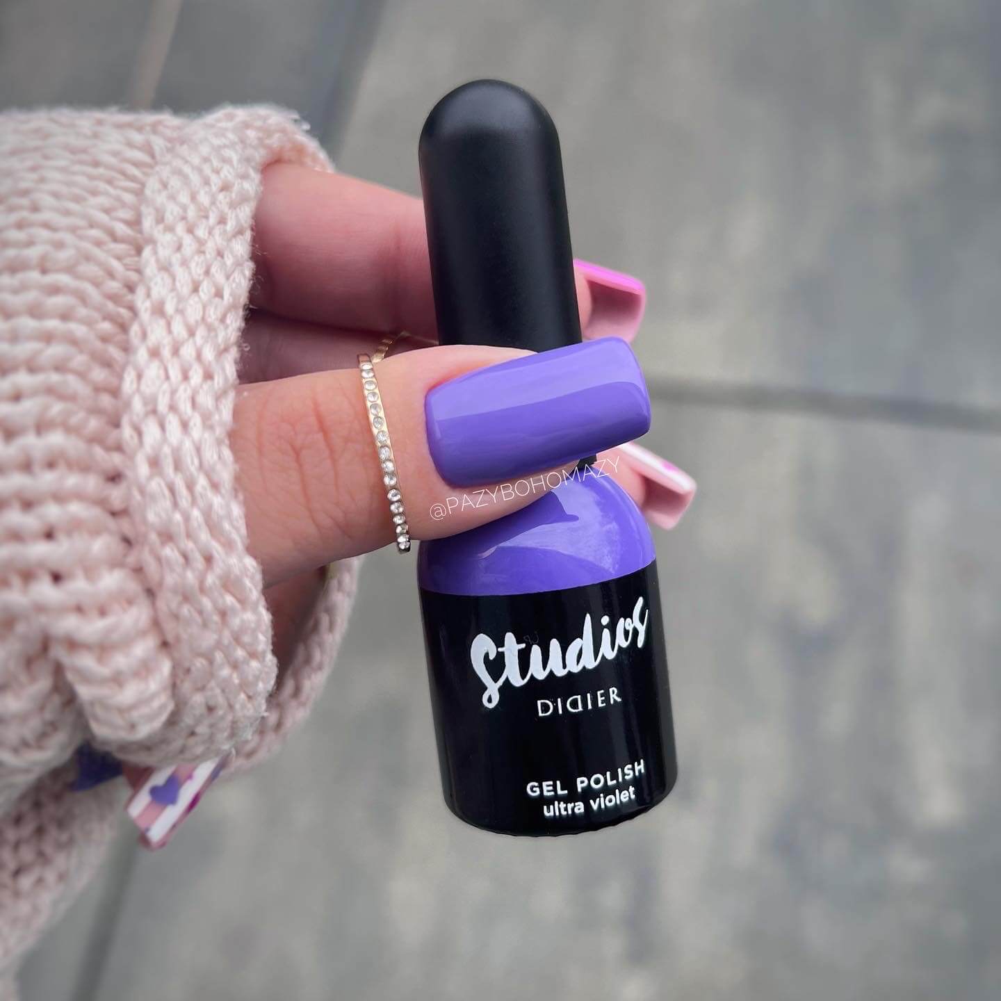 Gel Polish Studios Didier Lab, Ultra Violet, TPO free, 8 ml
