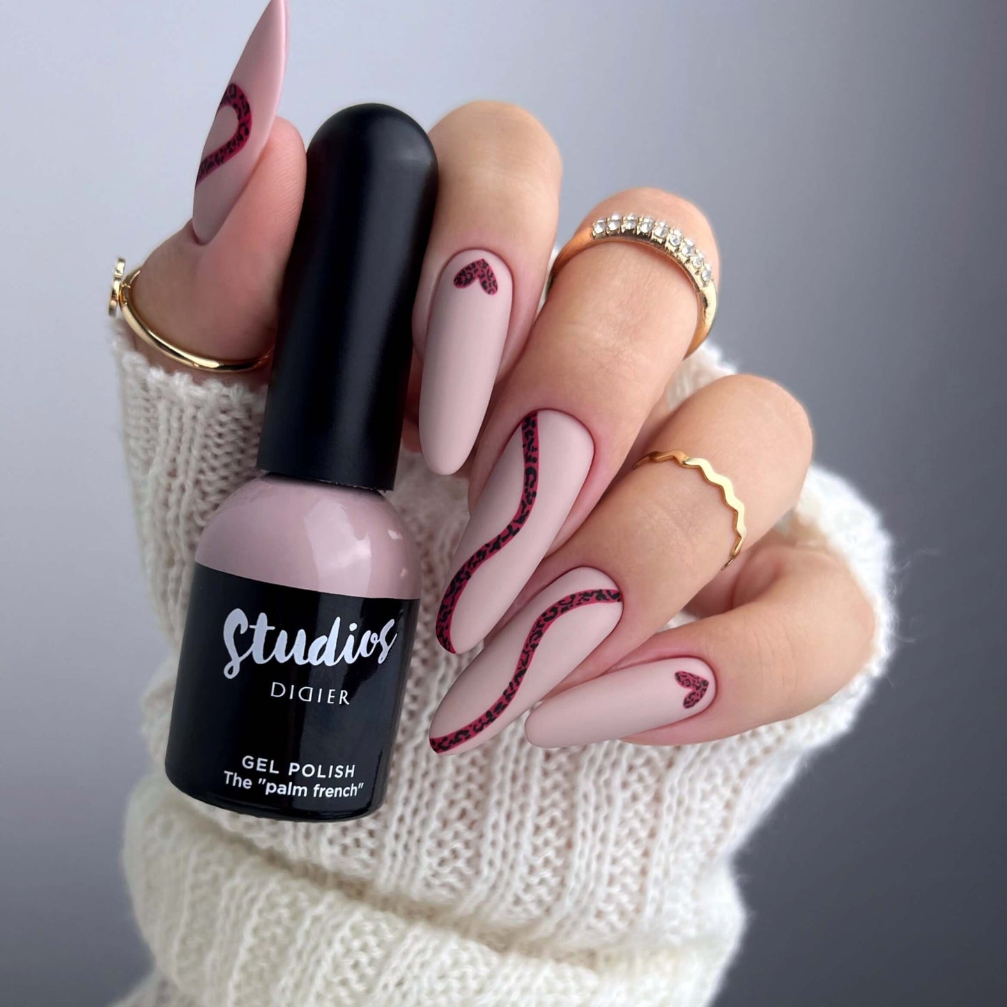 Gel polish Studios, Palm French, TPO free, 8ml