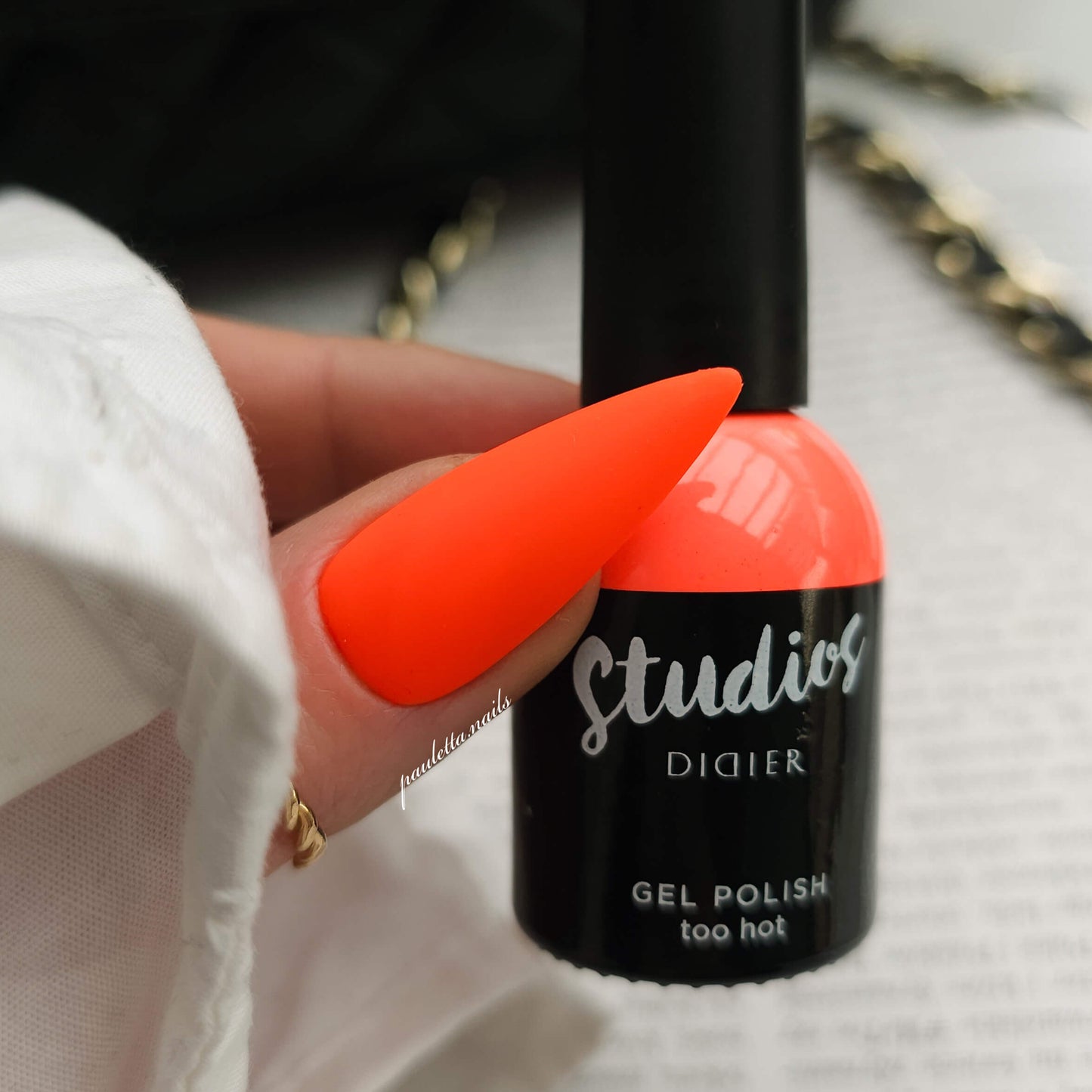 Gel polish Studios Didier Lab, Too Hot, TPO free, 8ml