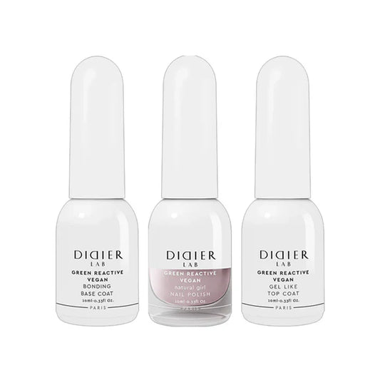 Set for Vegan Manicure: Base, Top + Color, Didier Lab