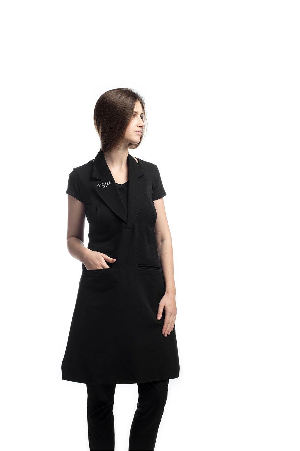 Apron "Dider Lab", Black/Beige