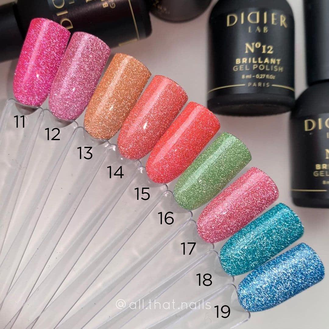 Gel Polish Brillant, Didier Lab, No. 17, 8 ml