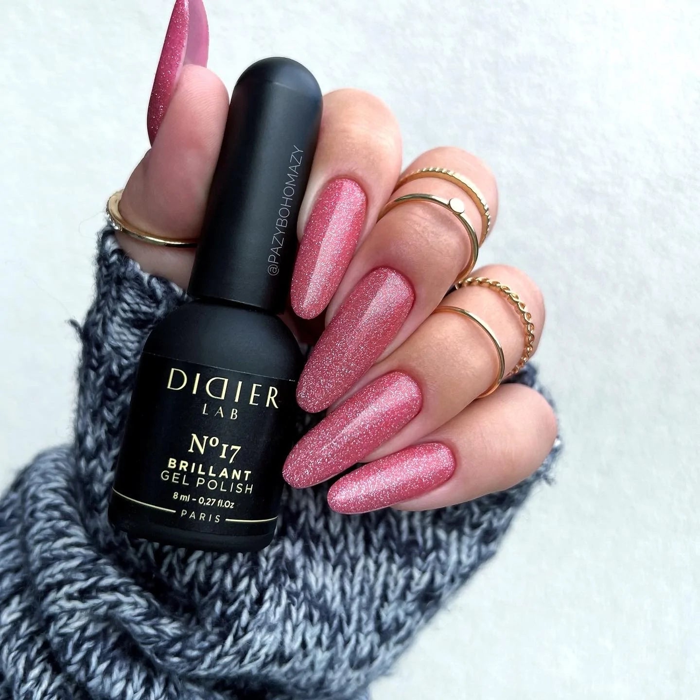 Gel Polish Brillant, Didier Lab, No. 17, 8 ml