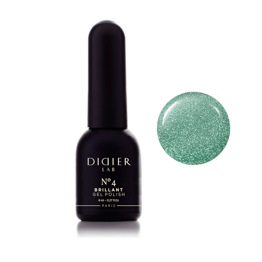 Gel Polish Brillant, Didier Lab, No. 4, HEMA and TPO free, 8 ml