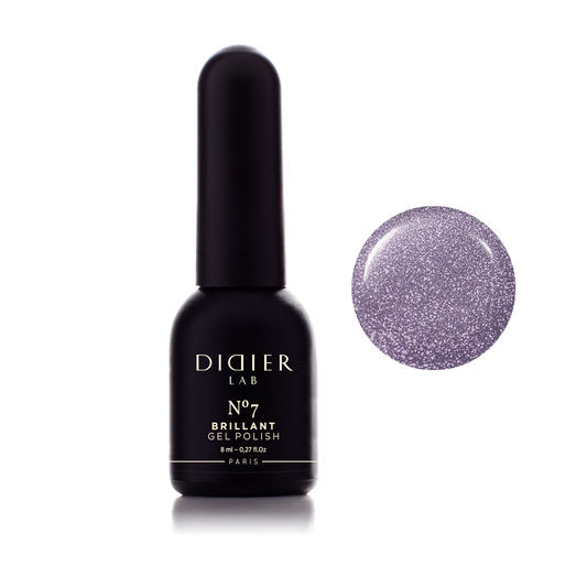 Gel Polish Brillant, Didier Lab, No. 7, HEMA and TPO free, 8 ml