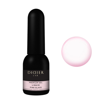 Premium Gel Liquid "Didier Lab", Pink Glass, 10ml - LABORATOIRES DIDIER