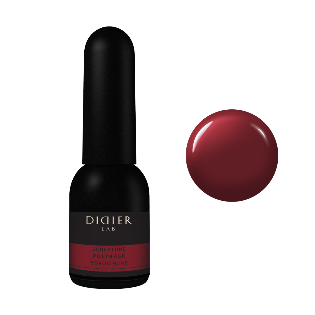 Sculpture Polybase "Didier Lab", Bordo wine, 10ml - LABORATOIRES DIDIER