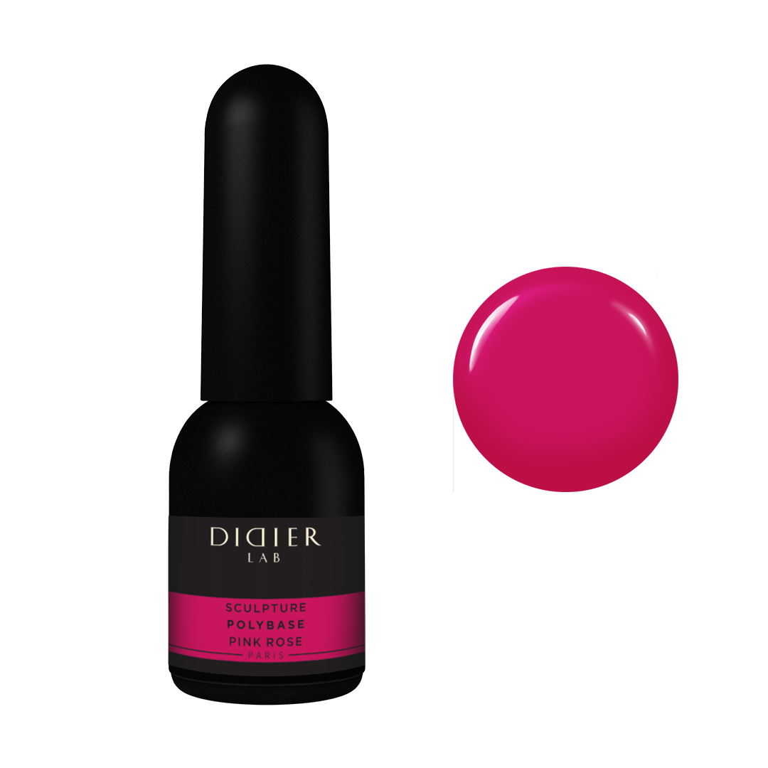 Sculpture Polybase "Didier Lab", Pink rose, 10ml - LABORATOIRES DIDIER