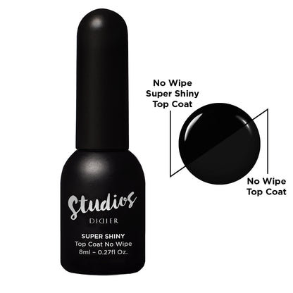Top Coat Super Shiny No Wipe, Studios Didier Lab, 8 ml