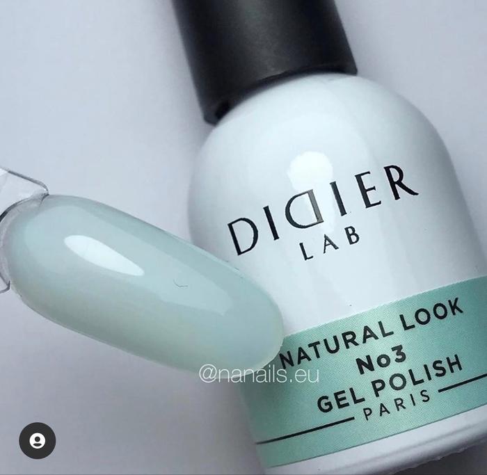 Gel Polish "Didier Lab", Natural Look, No.3 - LABORATOIRES DIDIER